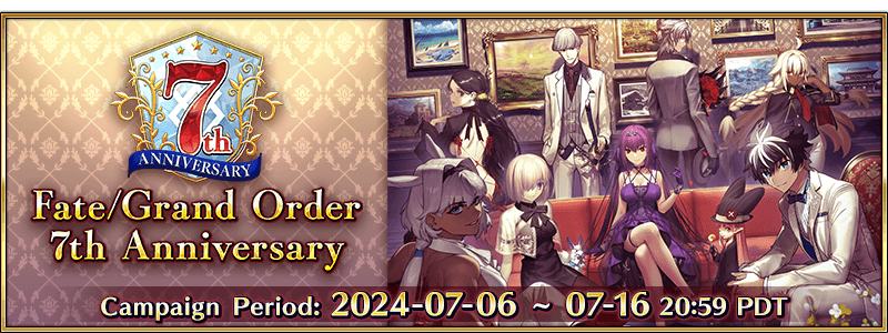 Edición Especial del 7º Aniversario para Fate/Grand Order